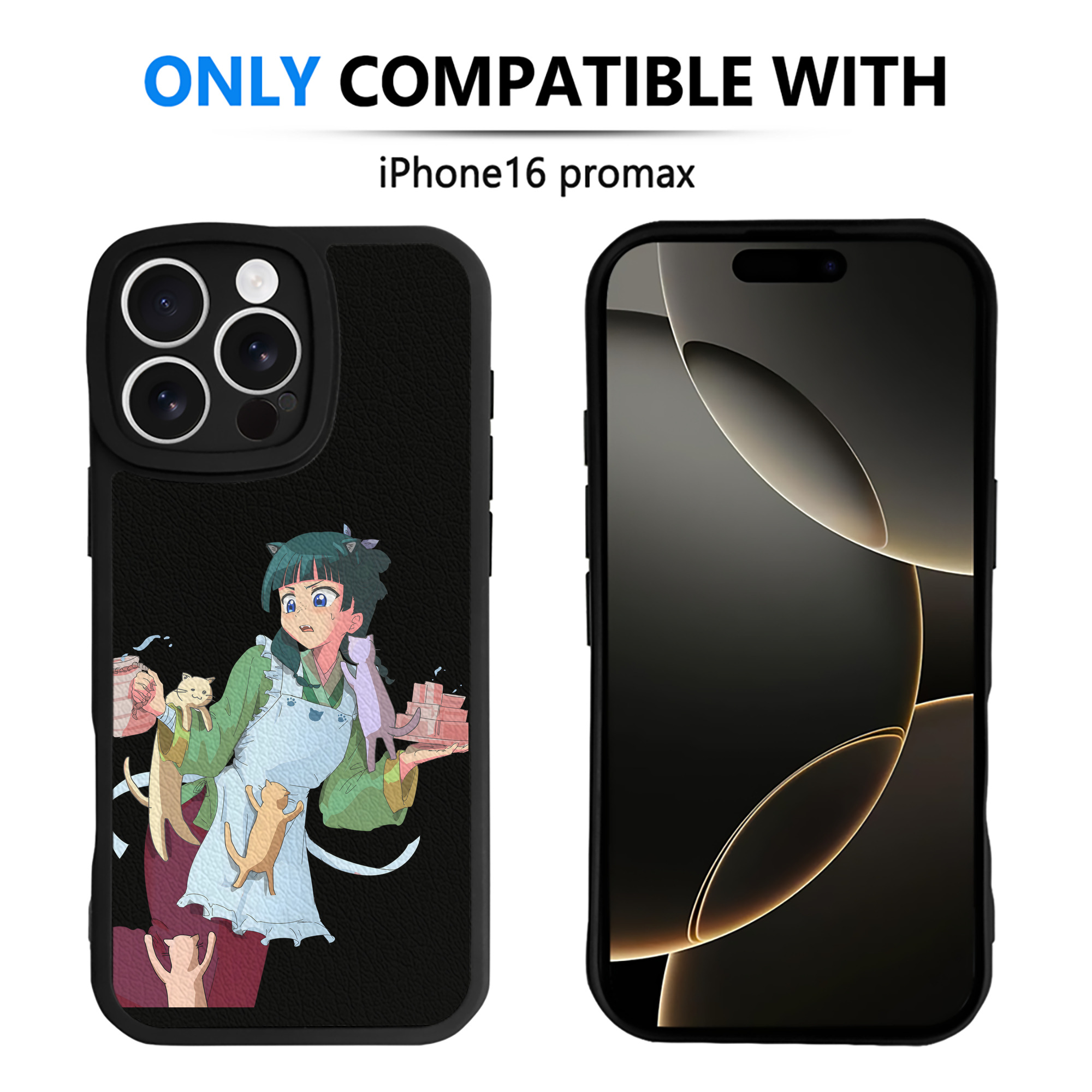 薬屋のひとりごと The Apothecary Diaries 【iPhone 16シリーズ対応】シリコンスマホケース（レザー調） 材質：シリコン
